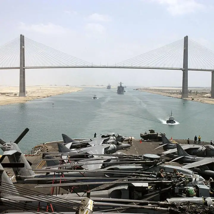 Suez_Canal_from_the_bottom_of_the_Peace_Bridge_link_between_Africa_and_Asia